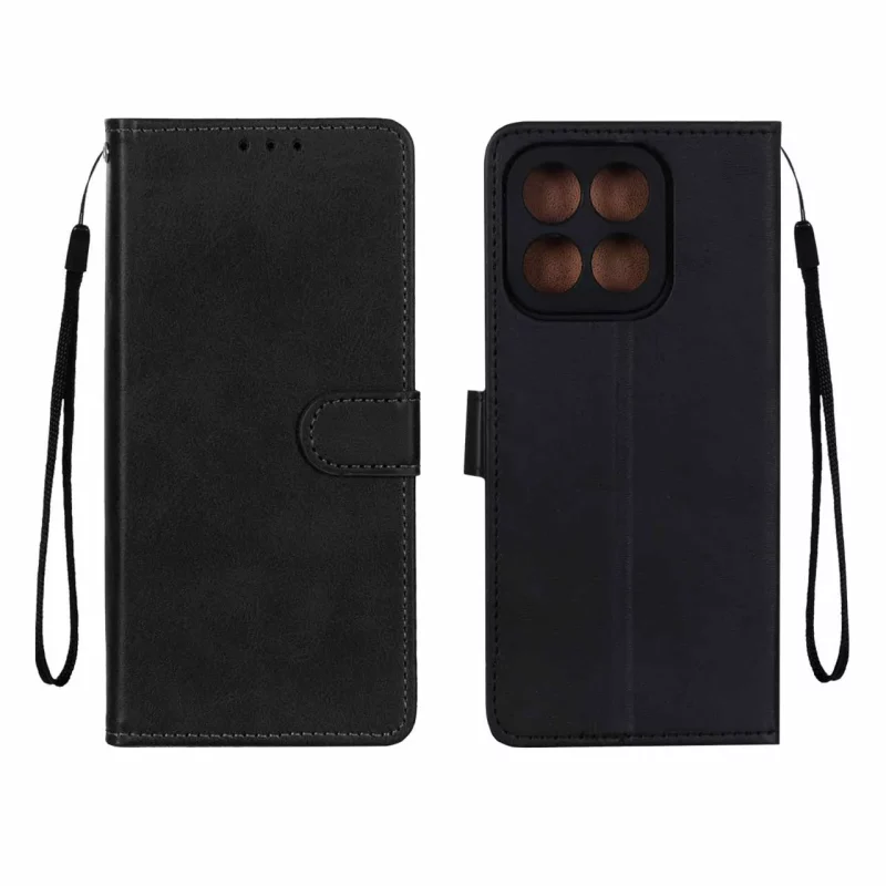 کیف موبایل مگنتی Honor X6b - مشکی - تصویر 2