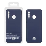 قاب نیو سیلیکون محافظ لنزدار RFF مدل Huawei P30 Lite - سرمه ای (پک دار)
