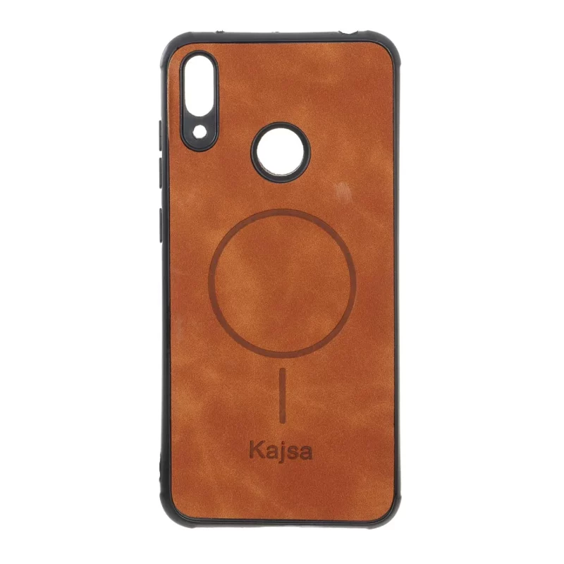 قاب جیر Kajsa طرح مگ سیف MNC مدل Huawei Y7 Prime (2019) / Huawei Y7 (2019) - قهوه ای روشن - تصویر 2