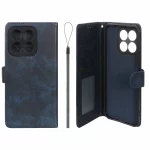 کیف موبایل مگنتی درجه یک داخل خز MNC Plus مدل Honor X8c - سرمه ای