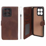 کیف موبایل مگنتی درجه یک داخل خز MNC Plus مدل Honor X6b - قهوه ای