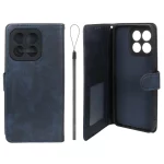کیف موبایل مگنتی درجه یک داخل خز MNC Plus مدل Honor X6b - سرمه ای