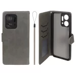 کیف موبایل مگنتی درجه یک داخل خز MNC Plus مدل Honor X7a - خاکستری
