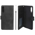 کیف موبایل مگنتی درجه یک داخل خز MNC Plus مدل Huawei Y9s / 9X Pro / Y9s New - مشکی