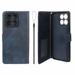کیف موبایل مگنتی درجه یک داخل خز MNC Plus مدل Honor X7c - سرمه ای