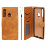 کیف موبایل مگنتی درجه یک داخل خز MNC Plus مدل Huawei P30 Lite - عسلی