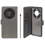 کیف موبایل مگنتی درجه یک داخل خز MNC Plus مدل Honor X9a - خاکستری