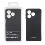 قاب نیو سیلیکون محافظ لنزدار RFF مدل Honor X5c / X5c Plus - مشکی (پک دار)