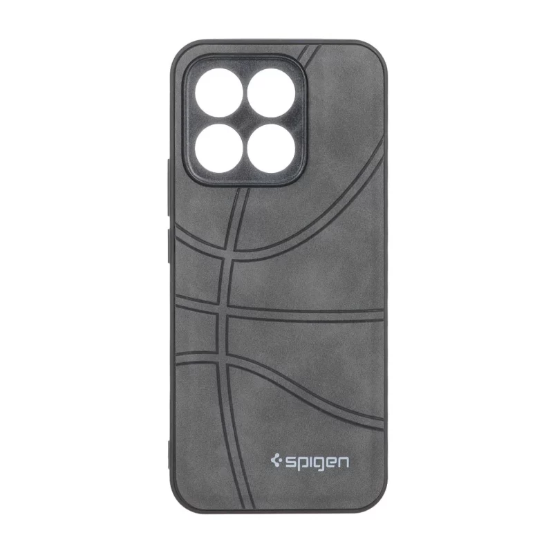 قاب طرح جیر Spigen بسکتبالی Honor X8c - خاکستری - تصویر 2