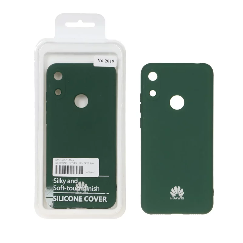 قاب نیو سیلیکون محافظ لنزدار RFF مدل Huawei Y6 (2019) / Y6 Prime (2019) / Y6s / Honor 8a - سبز (پک دار) - تصویر 2