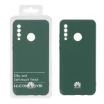 قاب نیو سیلیکون محافظ لنزدار RFF مدل Huawei P30 Lite - سبز (پک دار)