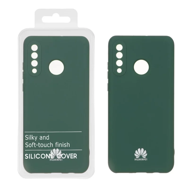 قاب نیو سیلیکون محافظ لنزدار RFF مدل Huawei P30 Lite - سبز (پک دار) - تصویر 2