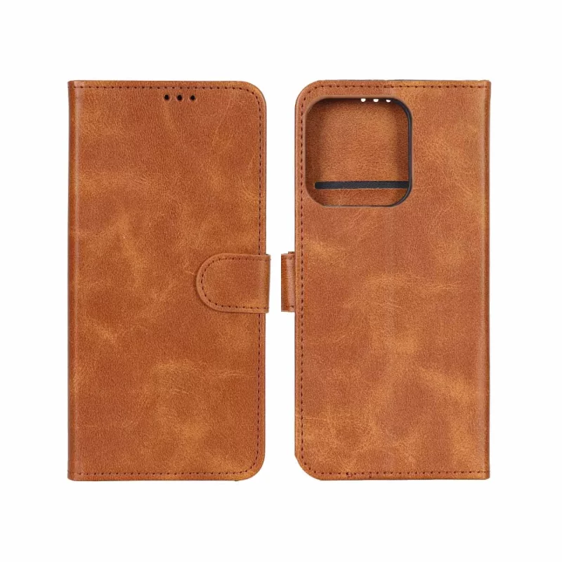 کیف موبایل مگنتی Honor X8b - عسلی - تصویر 2