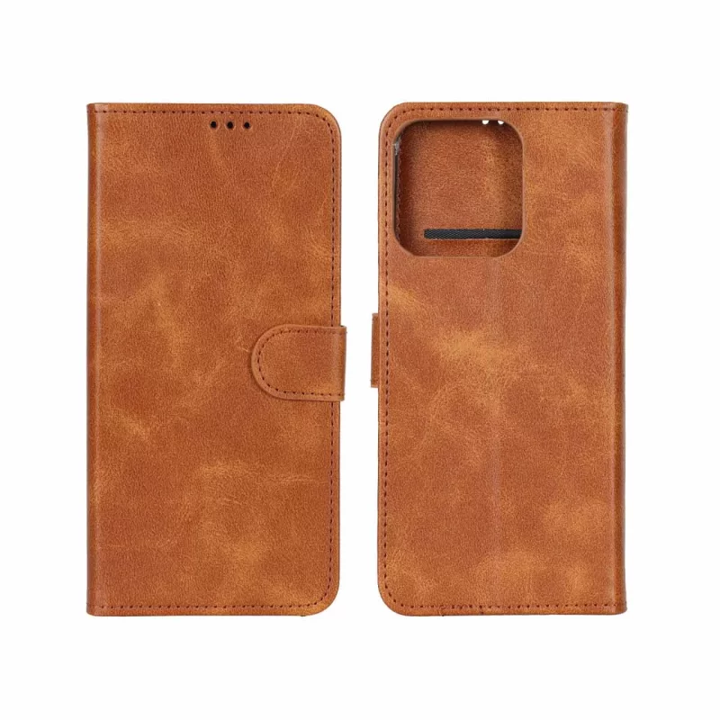 کیف موبایل مگنتی Honor X8c - عسلی - تصویر 2