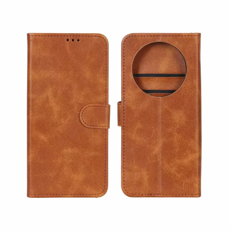 کیف موبایل مگنتی Honor X9b / X50 - عسلی - تصویر 2