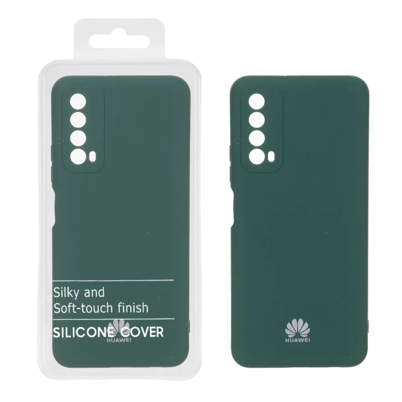 قاب نیو سیلیکون محافظ لنزدار RFF مدل Huawei Y7a - سبز (پک دار) - تصویر 2