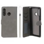 کیف موبایل مگنتی درجه یک داخل خز MNC Plus مدل Huawei P30 Lite - خاکستری