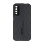 قاب پافر لوزی Imagination دور لنز براق Huawei Y9s / 9X Pro / Y9s New - مشکی