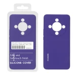 قاب سیلیکونی پاک کنی اورجینال درجه یک Honor X9b / X50 - بنفش (پک دار)