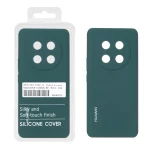 قاب سیلیکونی پاک کنی اورجینال درجه یک Honor X9c - سبز (پک دار)