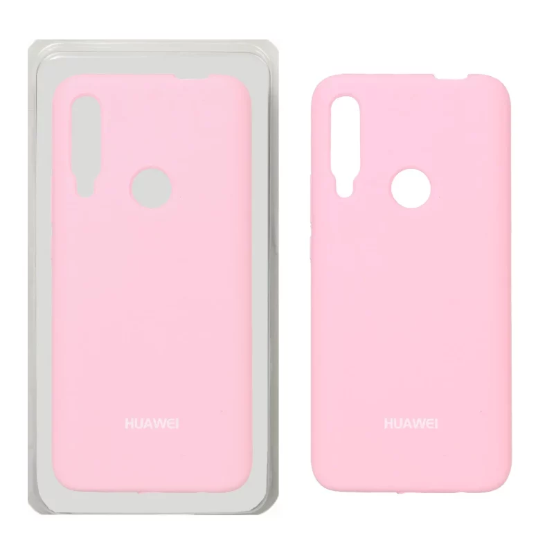 قاب سیلیکونی پاک کنی اورجینال Huawei Y9 Prime (2019) / Honor 9X - صورتی کد 1(پک اصلی) - تصویر 2