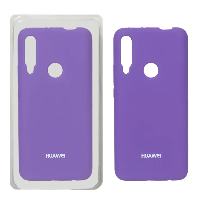 قاب سیلیکونی پاک کنی اورجینال Huawei Y9 Prime (2019) / Honor 9X - بنفش تیره کد 1 (پک اصلی) - تصویر 2
