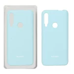 قاب سیلیکونی پاک کنی اورجینال Huawei Y9 Prime (2019) / Honor 9X - سبزآبی کد 1 (پک اصلی)