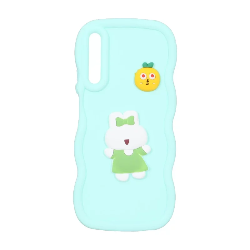قاب کنگره ای عروسک خمیری برجسته Huawei Y9s / 9X Pro / Y9s New - طرح 467 - تصویر 2