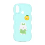قاب کنگره ای عروسک خمیری برجسته Huawei Y9 2019 - طرح 482