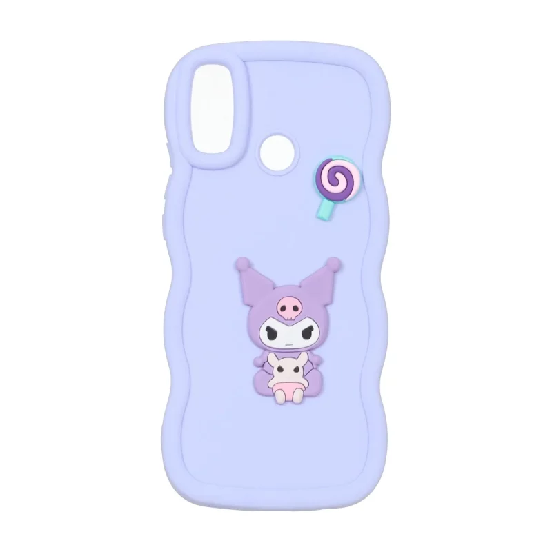 قاب کنگره ای عروسک خمیری برجسته Huawei Y9 2019 - طرح 486 - تصویر 2
