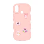 قاب کنگره ای عروسک خمیری برجسته Huawei Y9 2019 - طرح 487