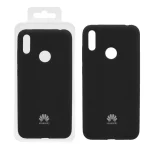 قاب سیلیکونی پاک کنی اورجینال Huawei Y7 2019 - مشکی (پک اصلی)