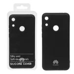 قاب نیو سیلیکون محافظ لنزدار RFF مدل Huawei Y6 Prime (2019) / Huawei Y6 (2019) / Huawei Y6s / Honor 8A - مشکی کد 9 (پک دار)