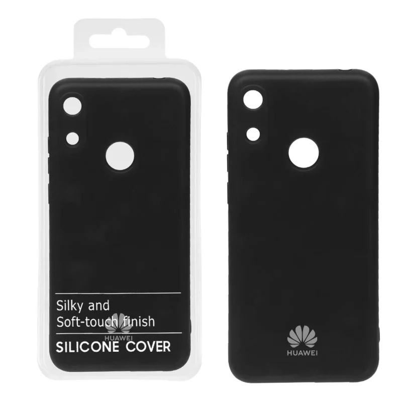 قاب نیو سیلیکون محافظ لنزدار RFF مدل Huawei Y6 Prime (2019) / Huawei Y6 (2019) / Huawei Y6s / Honor 8A - مشکی کد 9 (پک دار) - تصویر 2