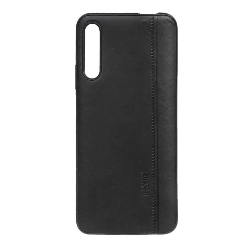 قاب طرح چرم RYOURK مدل Huawei Y9s / 9X Pro - مشکی - تصویر 2