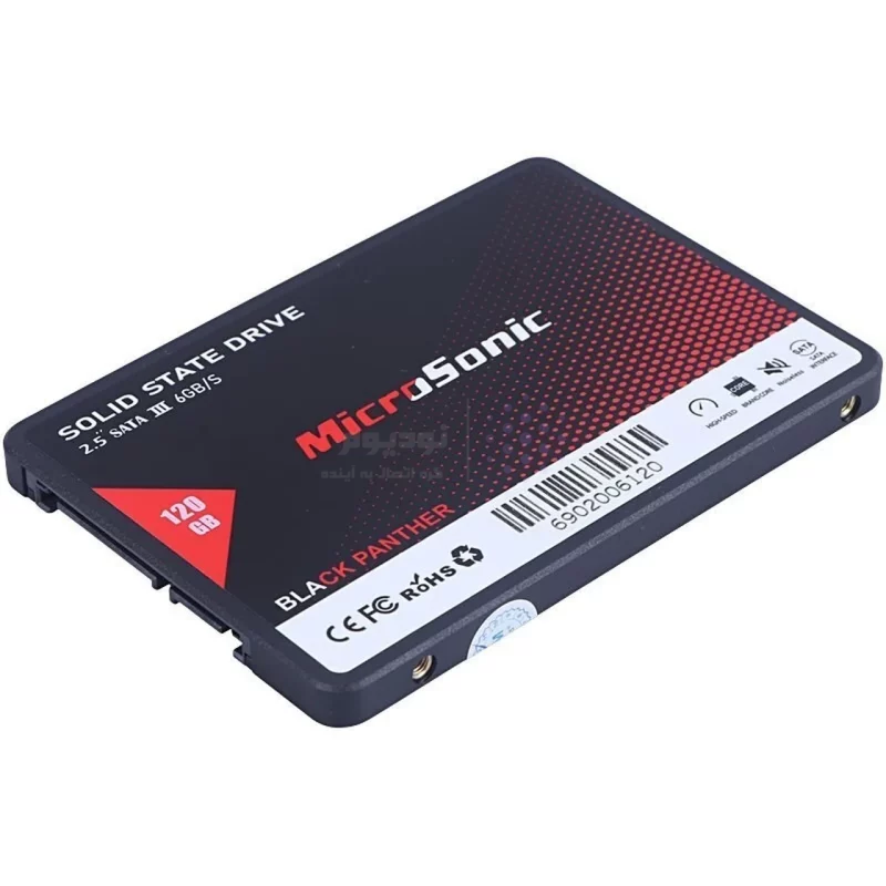 هارد MicroSonic SSD مدل Black Panther ظرفیت 120GB (گارانتی IPM) - تصویر 3