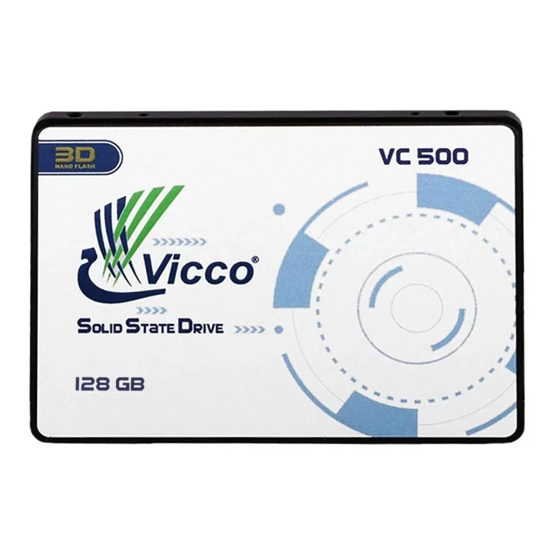 هارد Vicco man SSD مدل VC 500 ظرفیت 128GB - مشکی - تصویر 2