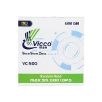 هارد Vicco man SSD مدل VC 500 ظرفیت 128GB - مشکی - تصویر 3
