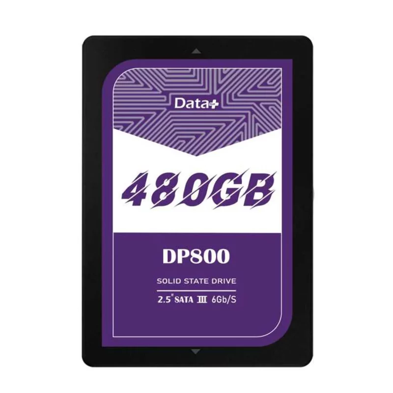 هارد Data Plus SSD مدل DP800 ظرفیت 480GB - مشکی (گارانتی IPM) - تصویر 2