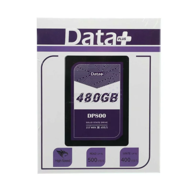 هارد Data Plus SSD مدل DP800 ظرفیت 480GB - مشکی (گارانتی IPM) - تصویر 3