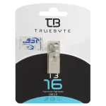Truebyte T3 USB2.0 Flash Memory - 16GB (گارانتی مادام العمر شرکت آی تین) نقره ای