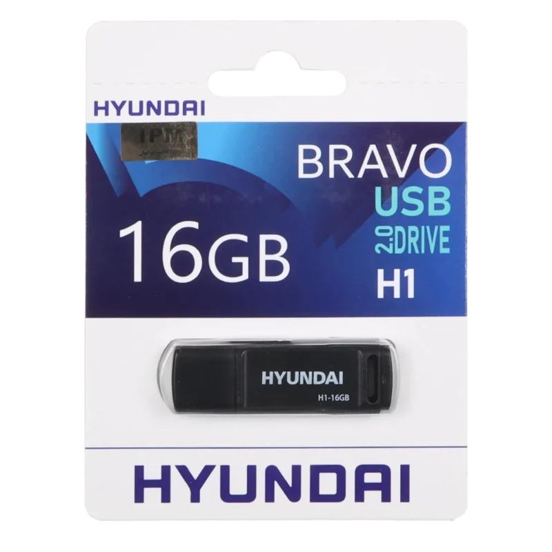 Hyundai Bravo H1 USB 2.0 Flash Memory - 16GB (گارانتی IPM) - تصویر 2