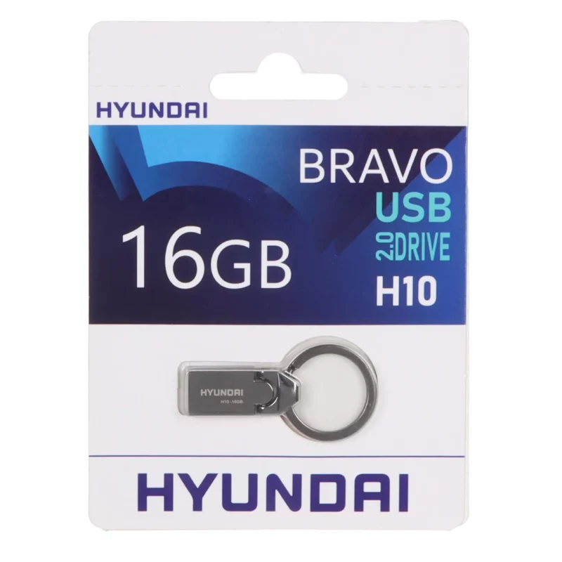 Hyundai Bravo H10 USB 2.0 Flash Memory - 16GB (گارانتی IPM) - تصویر 2