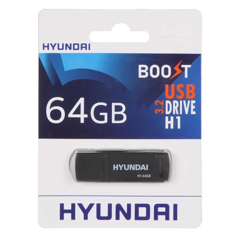 Hyundai Boost H1 USB 3.2 Flash Memory - 64GB (گارانتی IPM) - تصویر 2