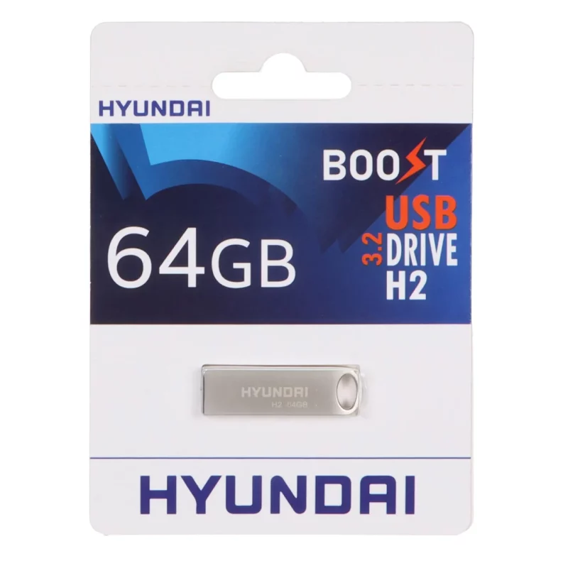 Hyundai Boost H2 USB 3.2 Flash Memory - 64GB (گارانتی IPM) - تصویر 2