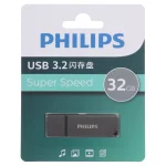 Philips FM11UA032B/93 USB 3.2 Flash Memory - 32GB - خاکستری (گارانتی IPM)
