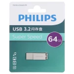 Philips FM30UC064S/93 USB 3.2 Type-C Flash Memory - 64GB - نقره ای (گارانتی IPM)