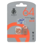 Queen Knob USB2.0 Flash Memory-64GB رزگلد (گارانتی مادام العمر شرکت آی تین)