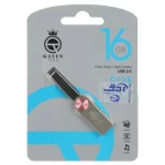 Queen DISK USB2.0 Flash Memory-16GB رزگلد نقره ای (گارانتی مادام العمر شرکت آی تین)