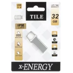 X-ENERGY Tile USB3.0 Flash Memory - 32GB نقره ای (گارانتی مادام العمر IPM)